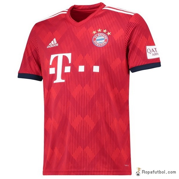 Tailandia Camiseta Bayern de Múnich Replica Primera Ropa 2018/19 Rojo